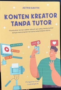 Image of Konten Kreator Tanpa Tutor