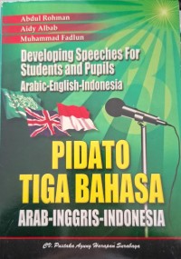 Image of Pidato Tiga Bahasa: Arab - Inggris - Indonesia